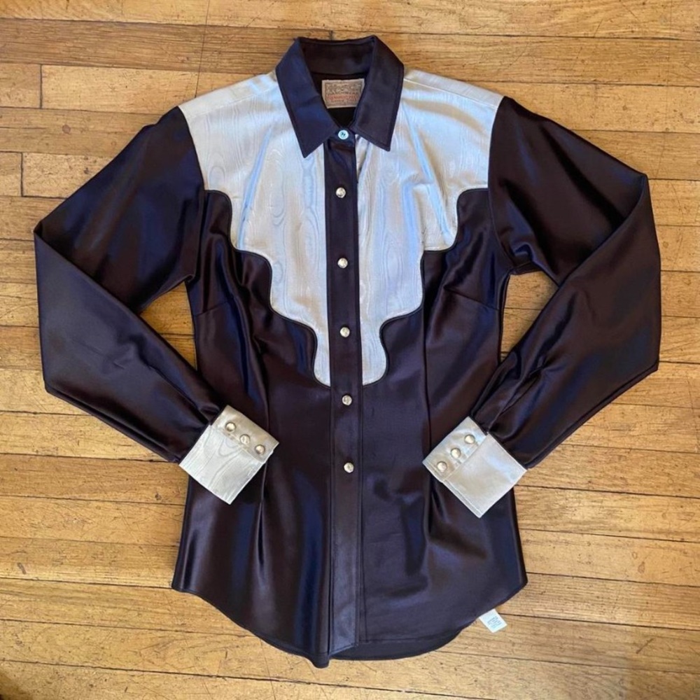Vintage 1970s H Bar C Western Shirt